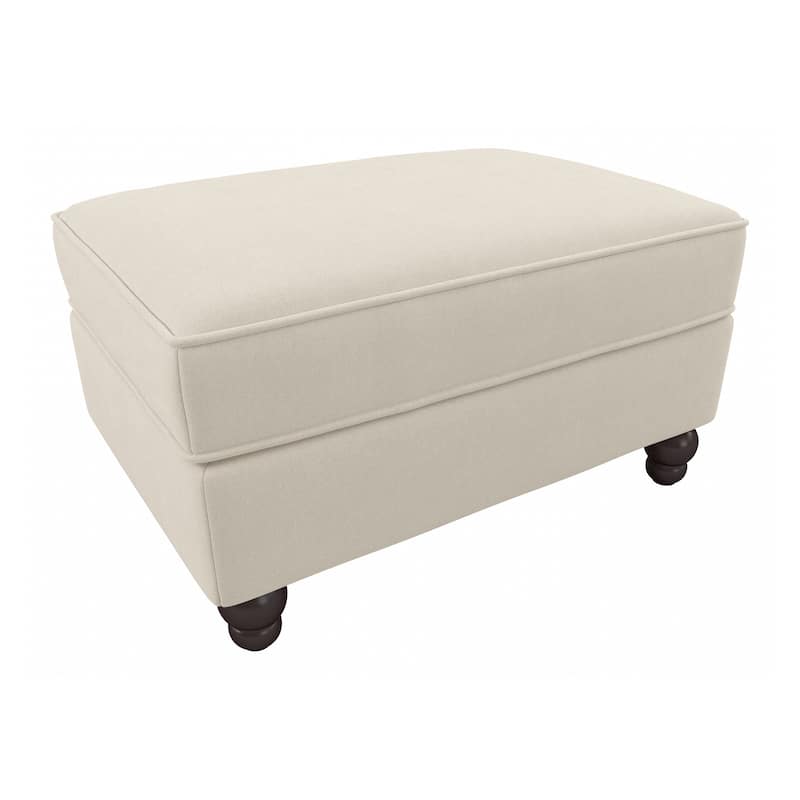 Bush Furniture Coventry Large Upholstered Storage Ottoman