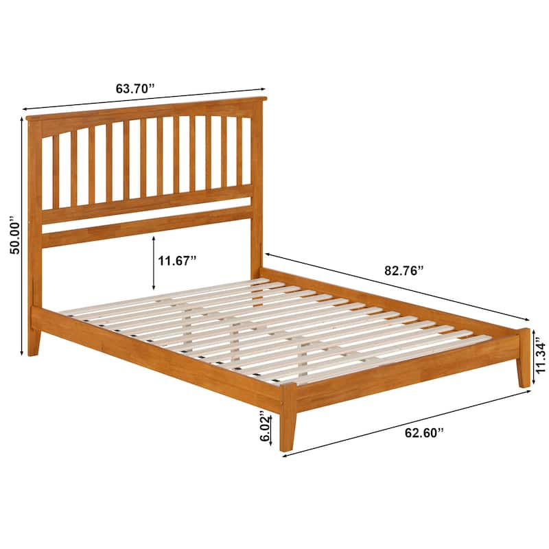 AFI, Mission Solid Wood Low Profile Platform Bed