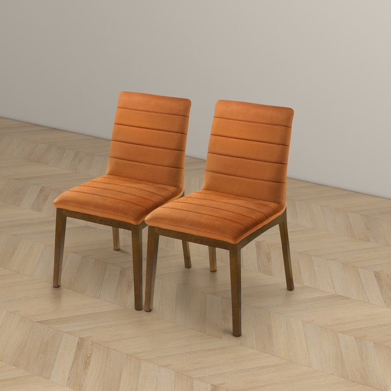 Mesa Luxury Modern Solid Wood Dining Chair (Set of 2)