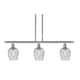 Option Brushed Satin Nickel / Clear Spiral Fluted