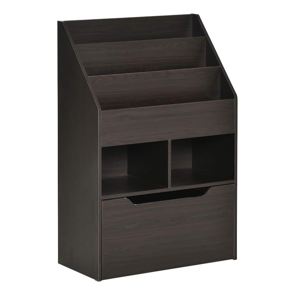 Multi-Shelf Rack Organizer with Storage Drawer