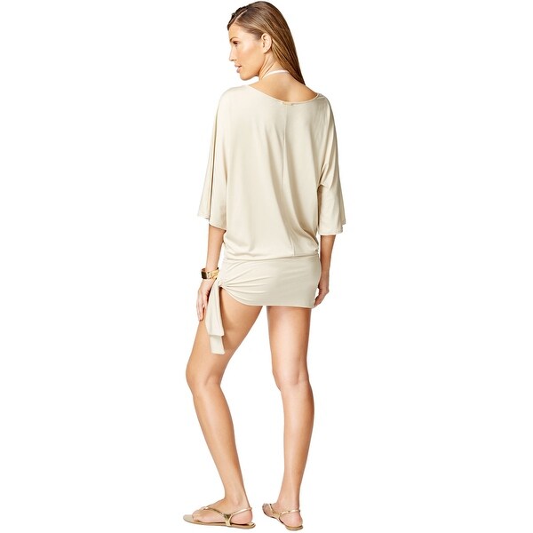 michael kors side tie cover up