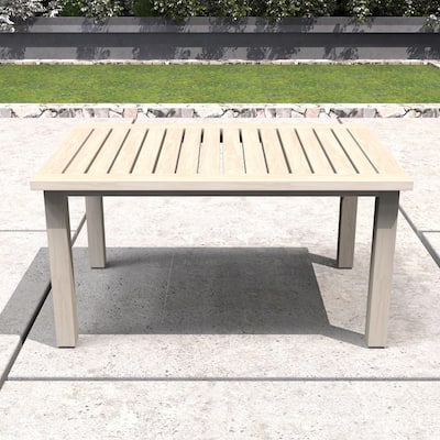 Modern Outdoor Acacia Wood Coffee Table