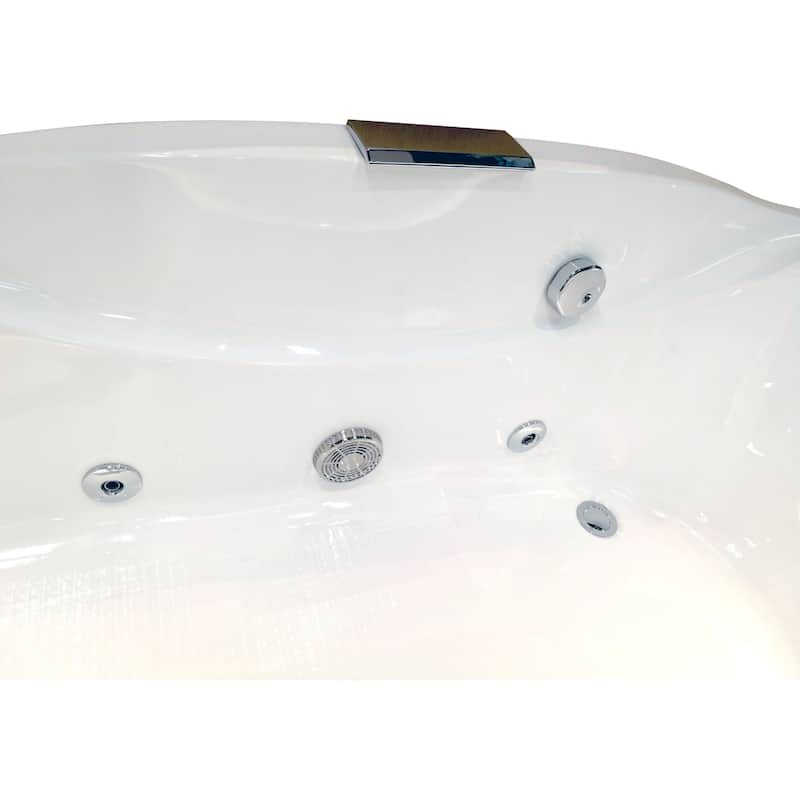 Eago 31-9/10" Soaking Bathtub for Free Standing Installations with