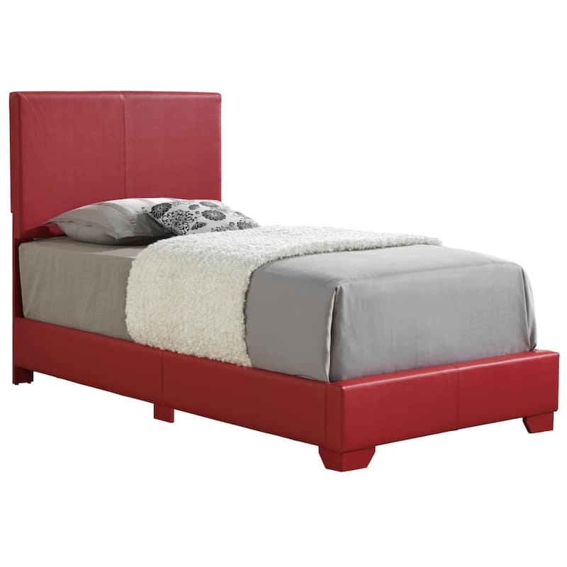 Aaron Faux Leather Bed
