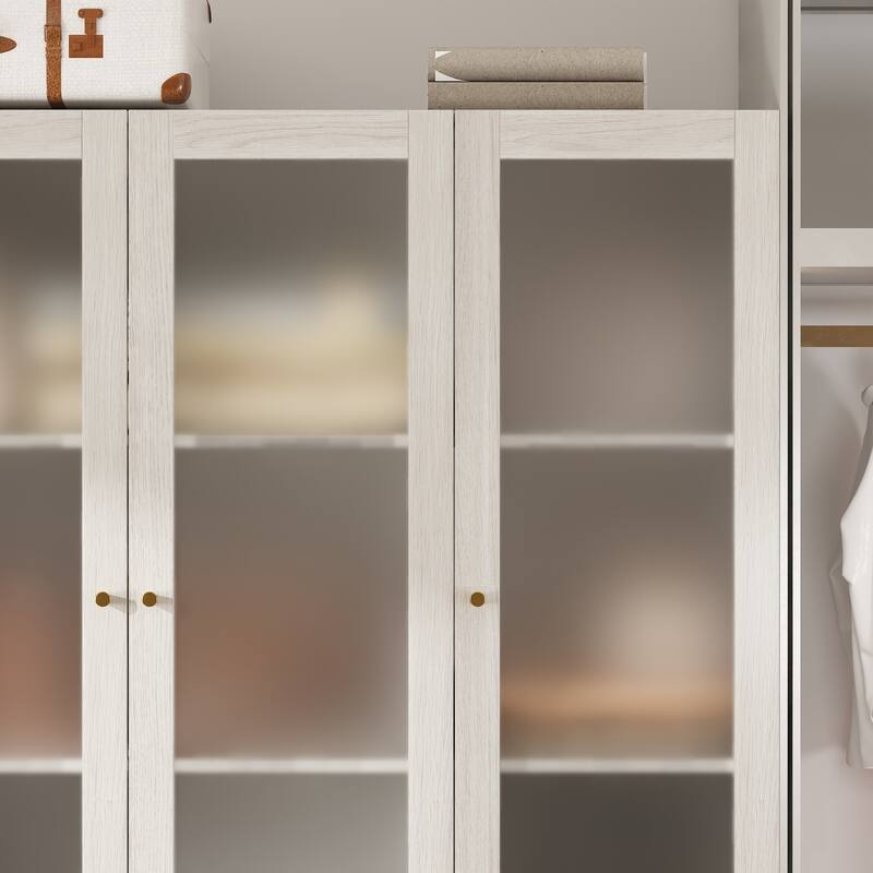 Elegant White Modular Bookcase: Stylish and Flexible Storage Solution for Your Home