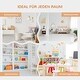 preview thumbnail 4 of 12, Kids Bookcase with Reading Nook and Cushion