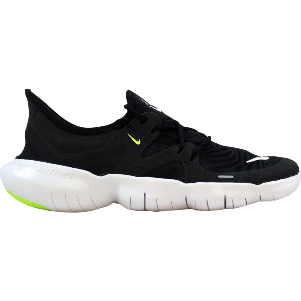nike free rn 5.0 black and white