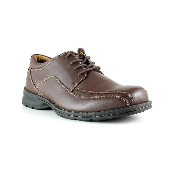 Shop Dockers Men S Trustee Leather Lace Up Oxford Casual Dress
