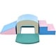 preview thumbnail 23 of 49, Soft Foam Game Machine for Children, with Sliding Stairs & Ramps for Single Channel Foam Climber for Children's Safety Soft Area