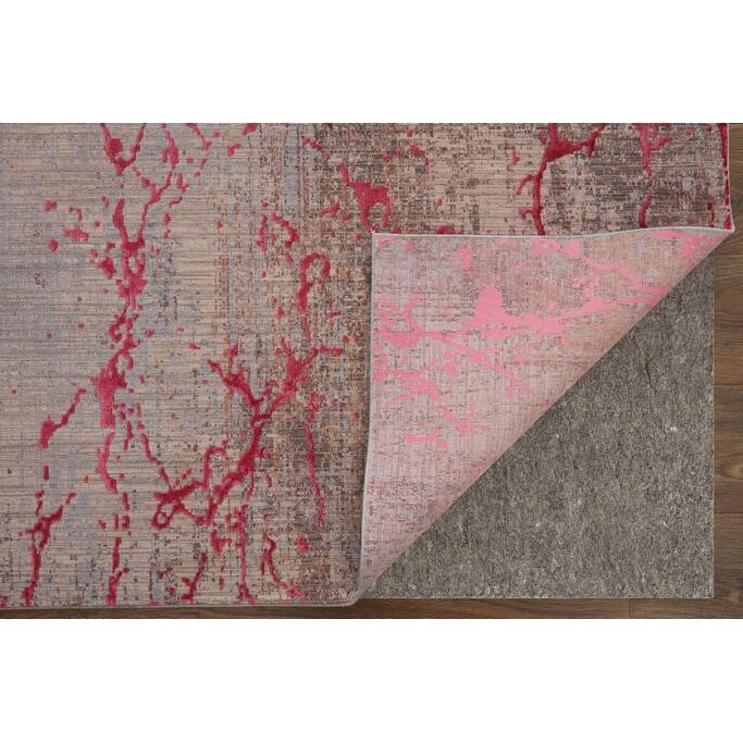 HomeRoots Abstract Casual Rectangle Area Rug - 180.00 in. x 144.00 in. x 0.09 in.