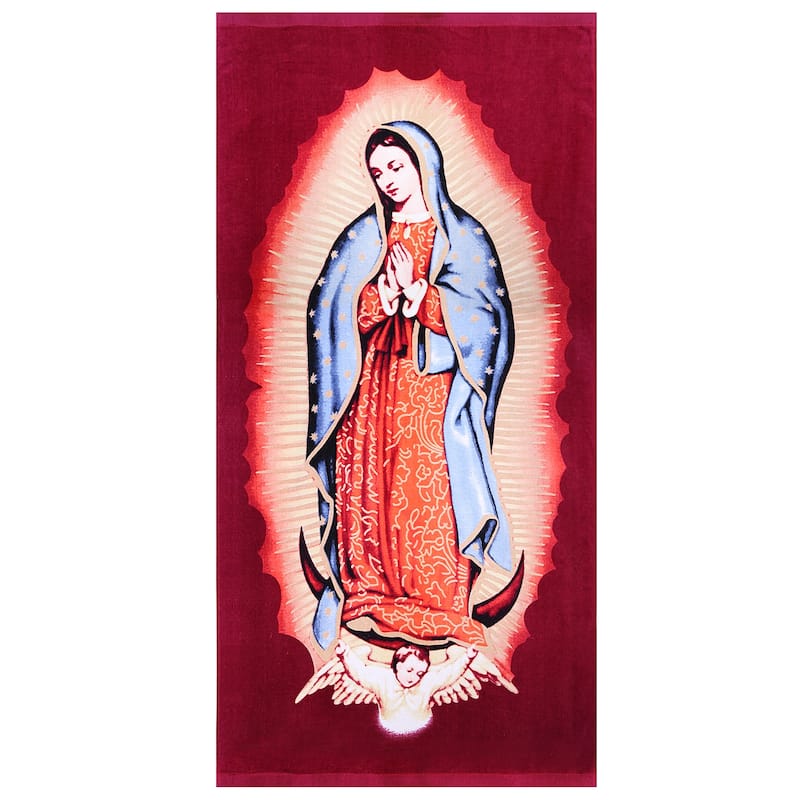 100% Cotton Printed Beach Towel - Maria