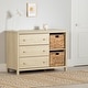 preview thumbnail 1 of 13, South Shore Cotton Candy Dresser with Baskets Bleached Oak