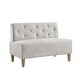 preview thumbnail 22 of 31, Allard Upholstered/Faux Leather Modern Farmhouse Nook Bench