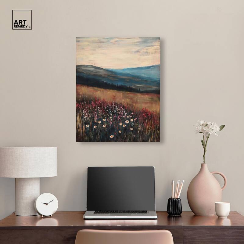 Gloaming Glade Canvas by Art Remedy, Gallery Wrapped