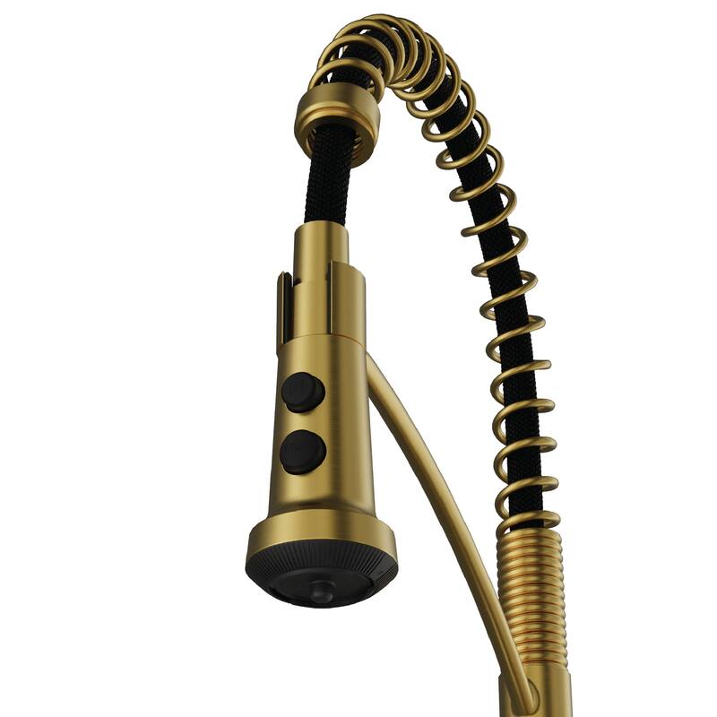 Karran Scottsdale Single Handle Commerical Pull-Down Sprayer Kitchen Faucet