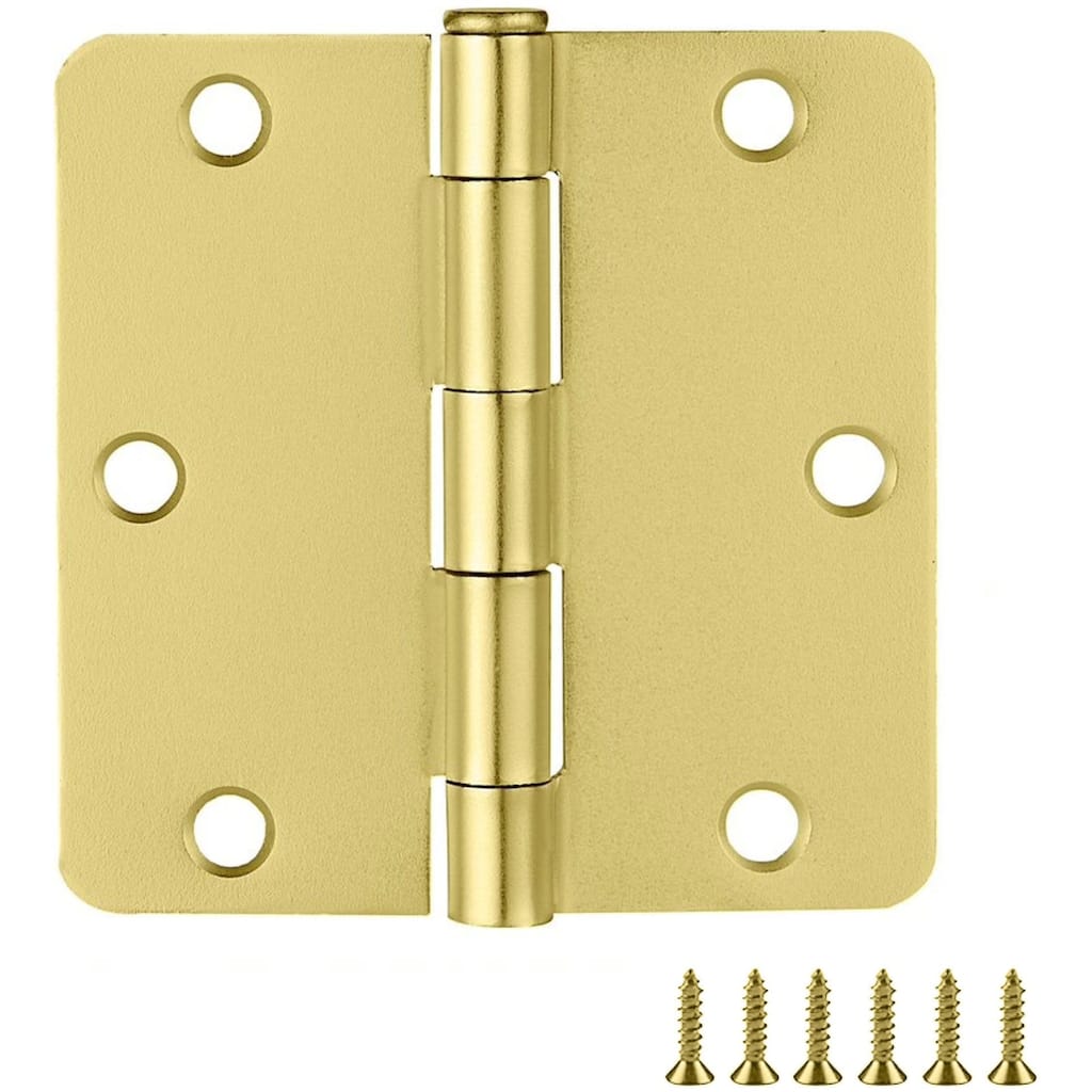 Design House 1861 3-1/2" x 3-1/2" Butt Round Corner Surface Mount Door
