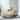 Roomfitters Tufted Accent Armchair with Ottoman, Upholstered Lounge Chair Set with Wood Legs, Beige