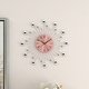 preview thumbnail 22 of 68, Gold / Copper / or Silver Iron Metal Starburst Sun Glam Wall Clock