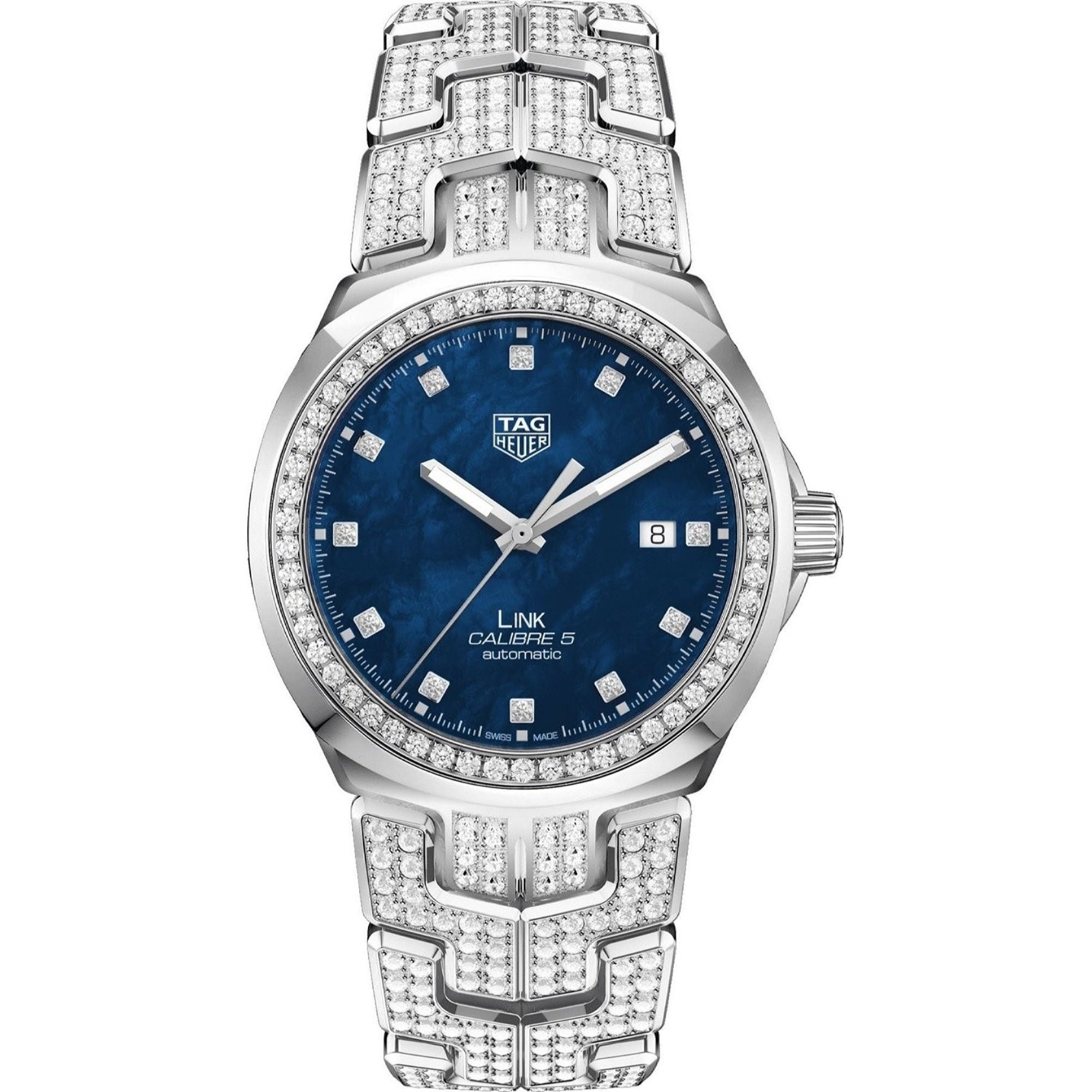 tag heuer mens diamond watch