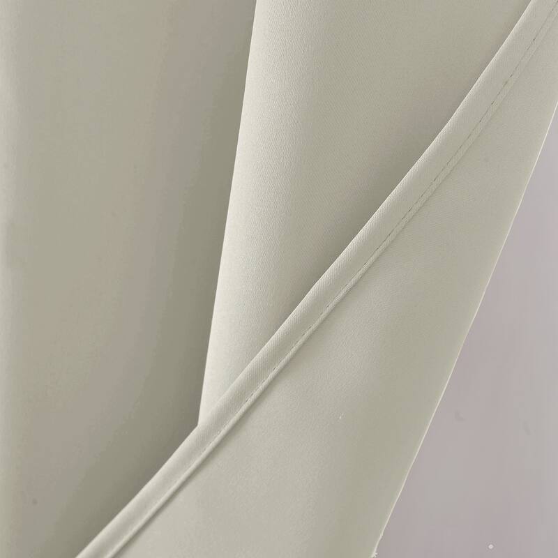 Riley 100 percent Blackout Window Curtain Panel 45, 63, 84, 95 or 105 inch