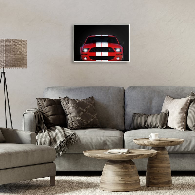 Stupell Iconic Red Sports Car Wall Plaque Art Design By Mark Rogan