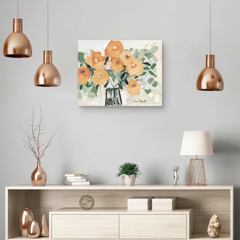Blooms for Ruthie by Kait Roberts Canvas Art Print