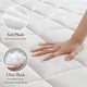preview thumbnail 11 of 25, Madison Park Heavenly Soft Overfilled Plush Down Alt. Waterproof Mattress Pad - White
