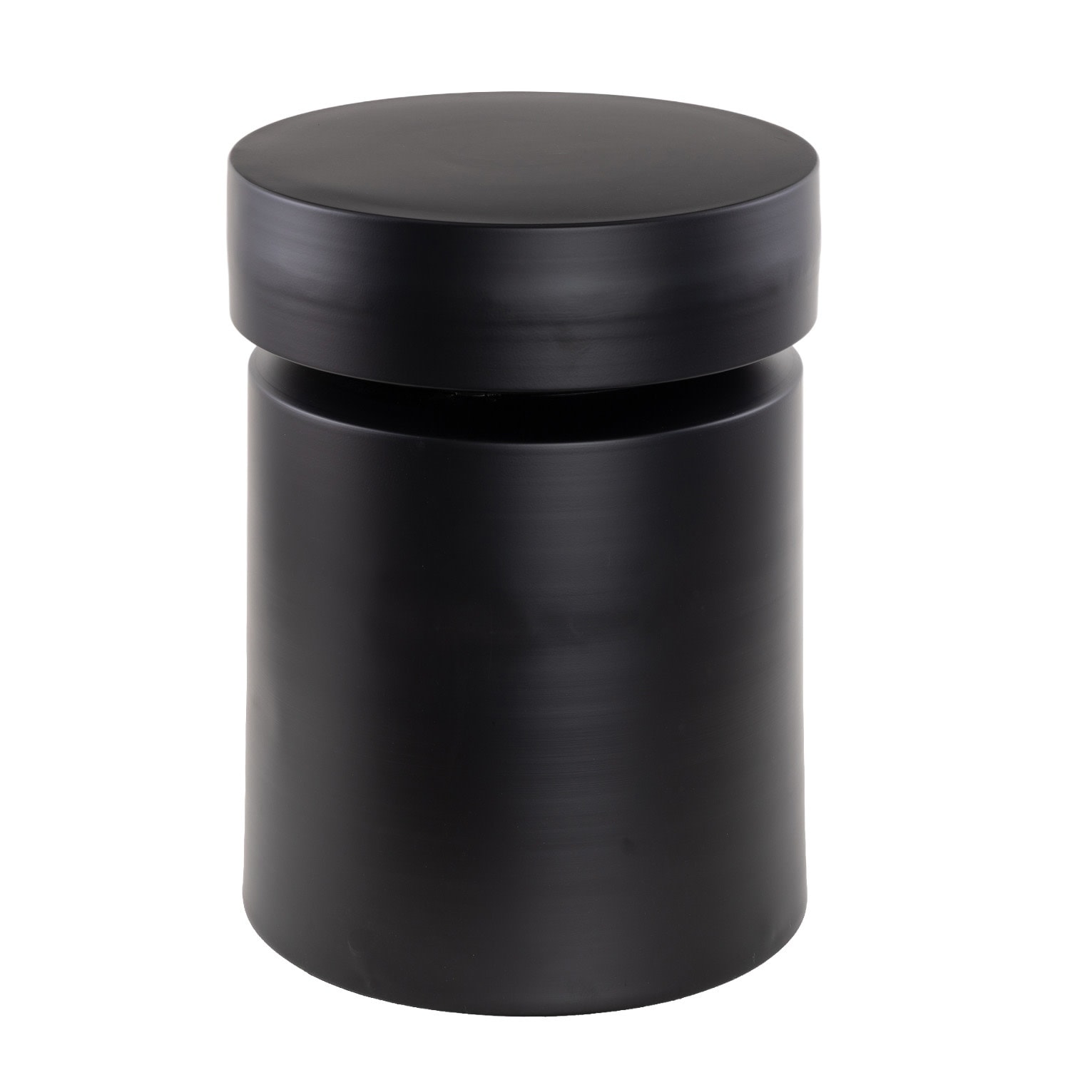 Roche River Decor - Metal Drum Accent Table