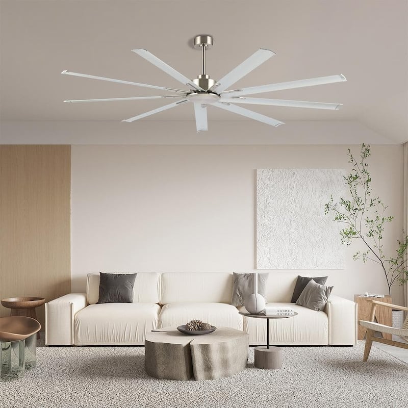 84 in. 96 in. 9 aluminium blades DC Motor Indoor Ceiling Fan & Remote