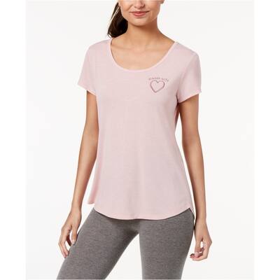 Ideology Womens Always With Graphic T-Shirt,, Pink, Large