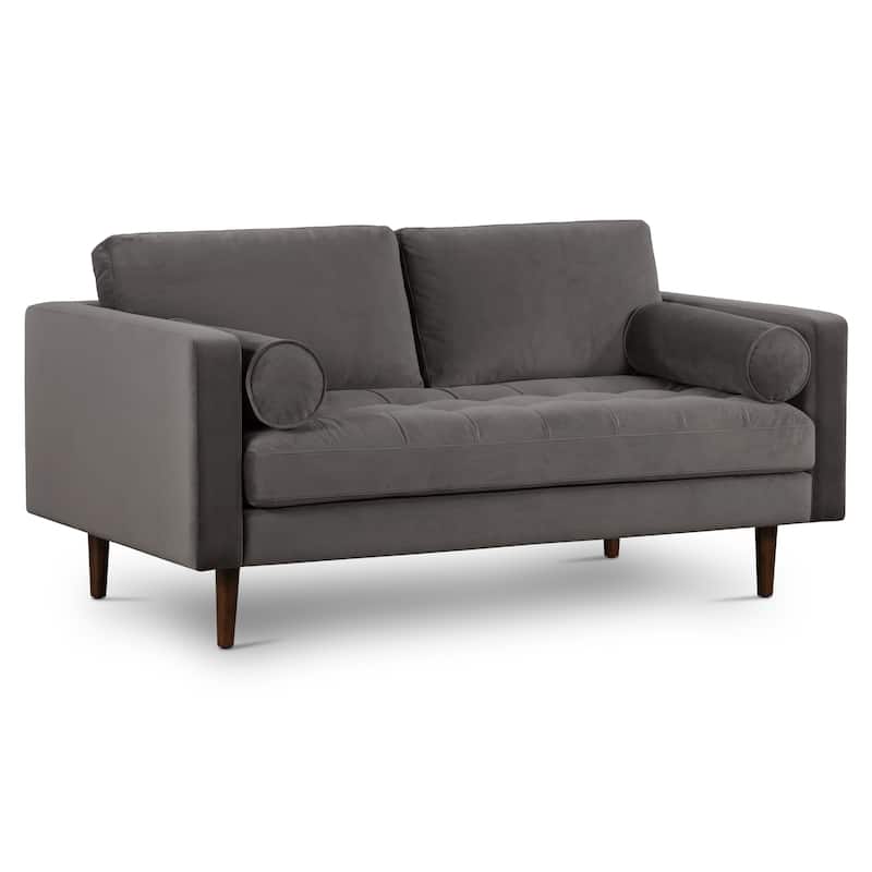Poly & Bark Napa 72" Velvet Fabric Apartment Sofa
