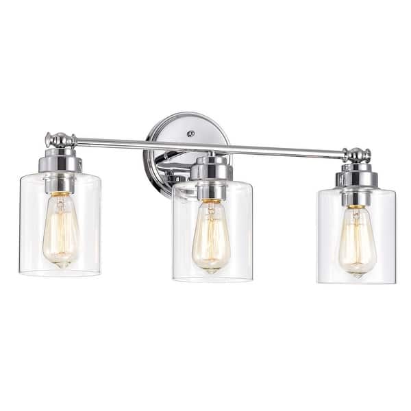 slide 2 of 20, 3-light Bath/ Vanity Light Chrome