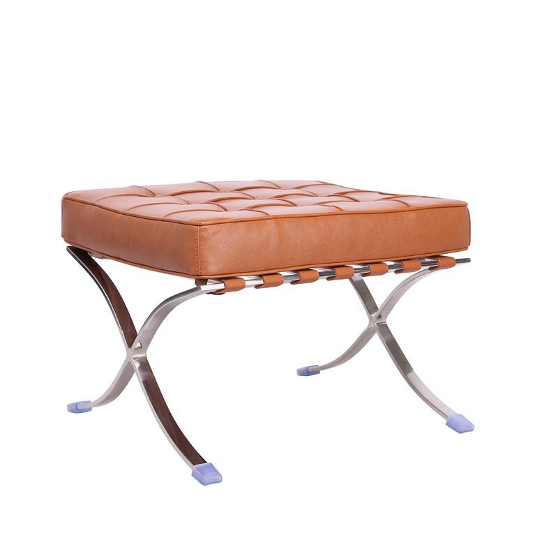 Momei Modern Leather Ottoman Foot Rest