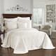 Historic Charleston King Charles Matelasse Bedspread - Ivory - Queen