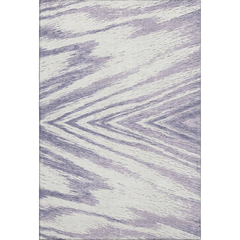Premium Washable Super Soft Modern Chevron Mayfield Rug