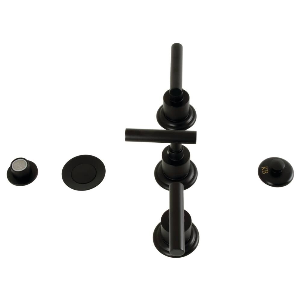 Kingston Brass KB632.CML Manhattan 1.5 GPM Widespread Bidet Faucet