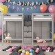 preview thumbnail 13 of 20, Double Twin Size Loft Beds With Wardrobes and Staircase for Home