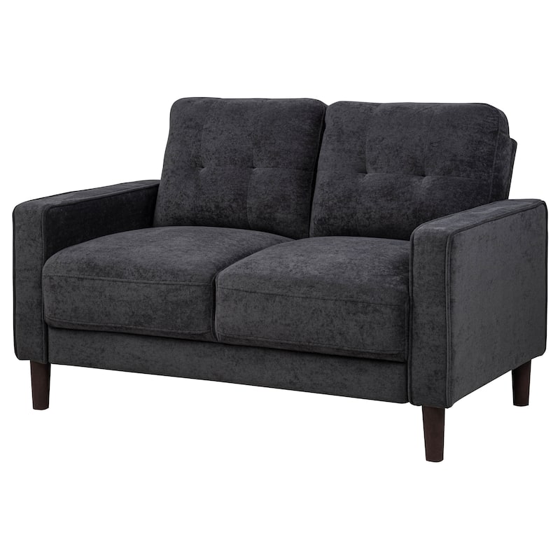 Bowen II Fabric Upholstered Track Arm Loveseat
