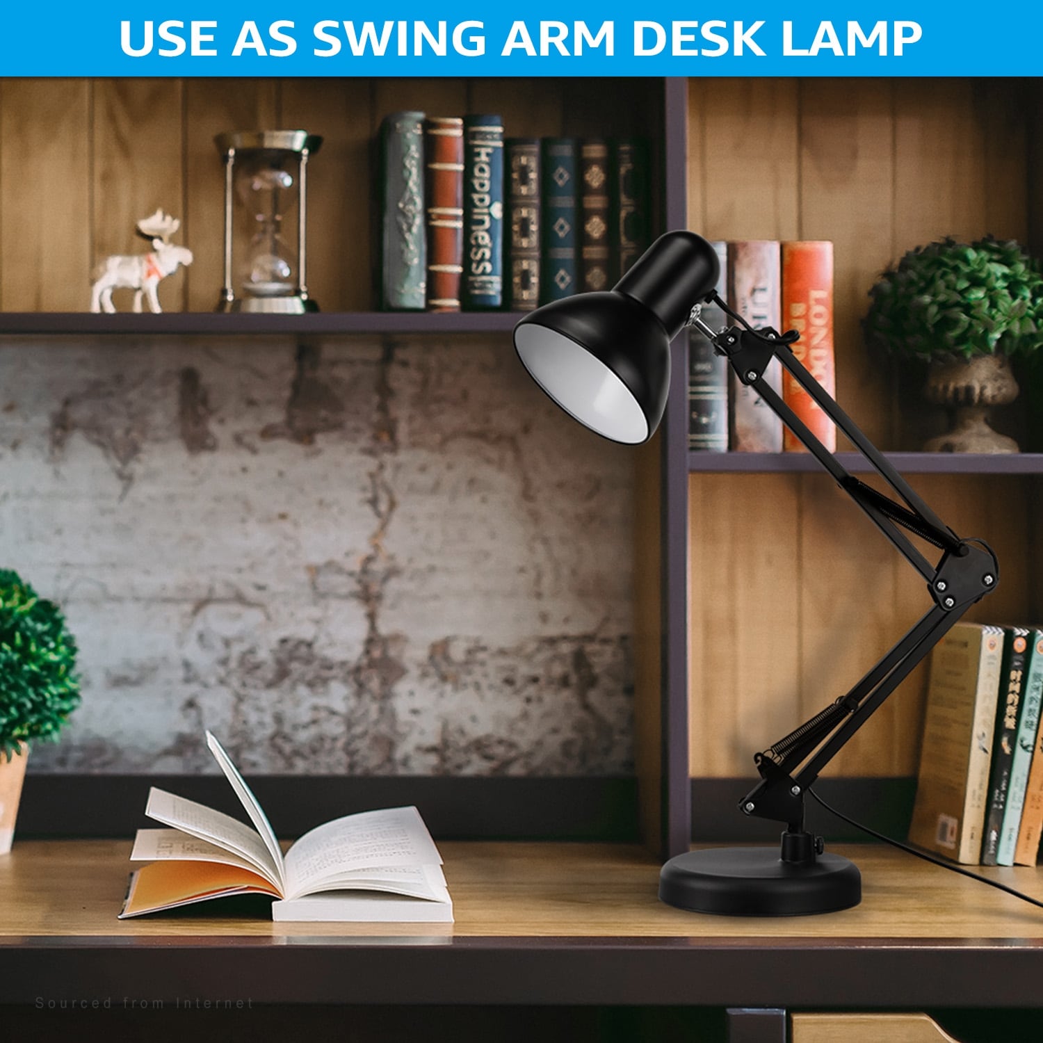 Swing arm desk lamp with clamp new arrivals
