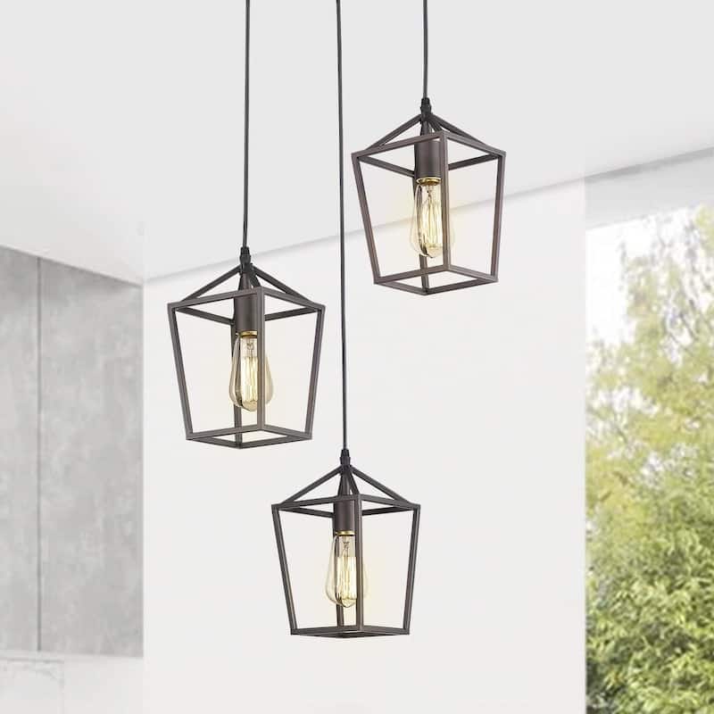 3-Light Pendant Lighting Cluster Pendant