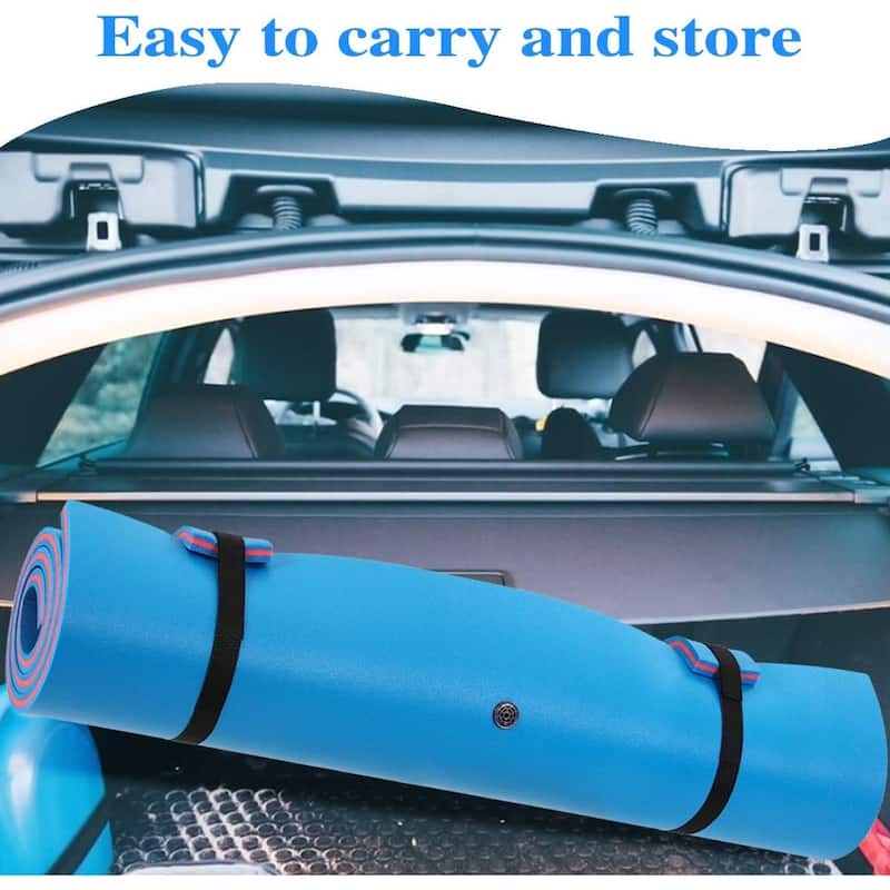 3 Layer Swimming Pool Water Floating Pad Foam Mat - 9' x 6'