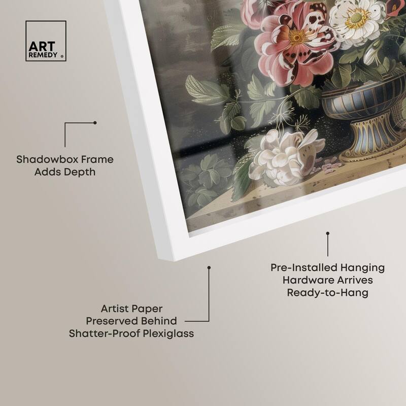 Classical Dream Vase Shadowbox by Art Remedy