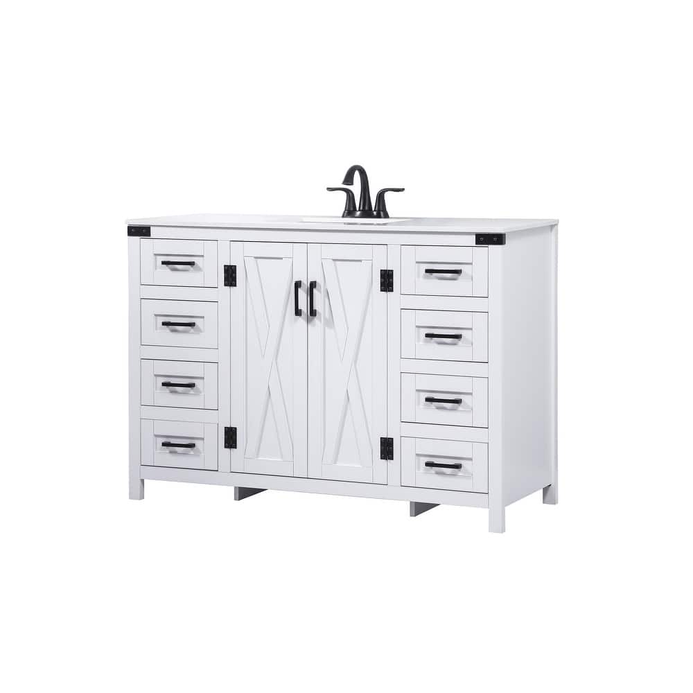Vine 42 - 48 Inch Single Bathroom Vanity