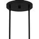 preview thumbnail 6 of 7, Viscount 9-Light Matte Black Chandelier