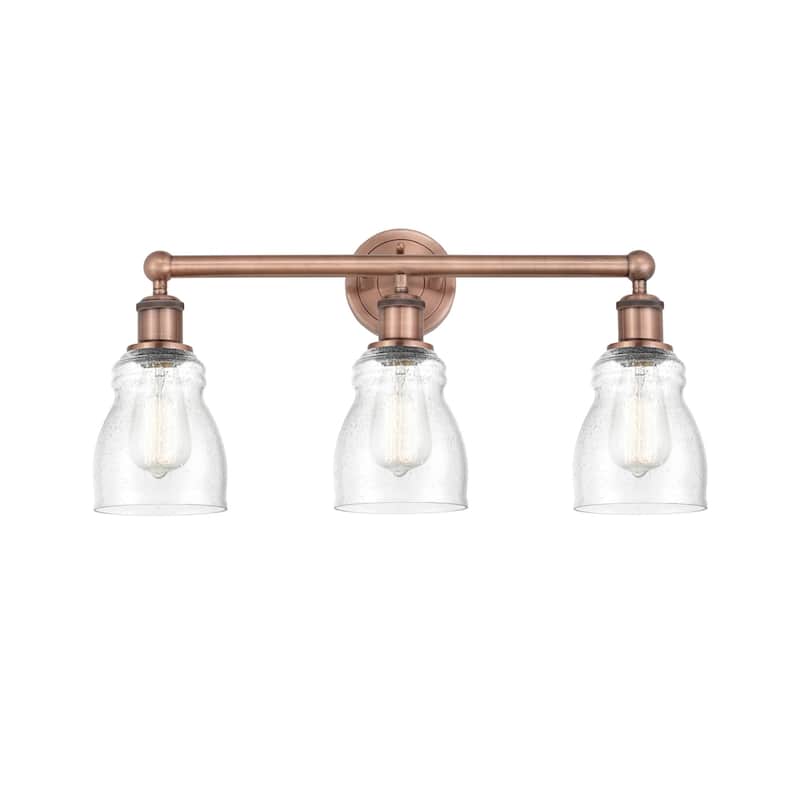 Innovations Lighting 616-3W-12-23 Ellery Vanity Ellery 3 Light 23" - Antique Copper / Seedy