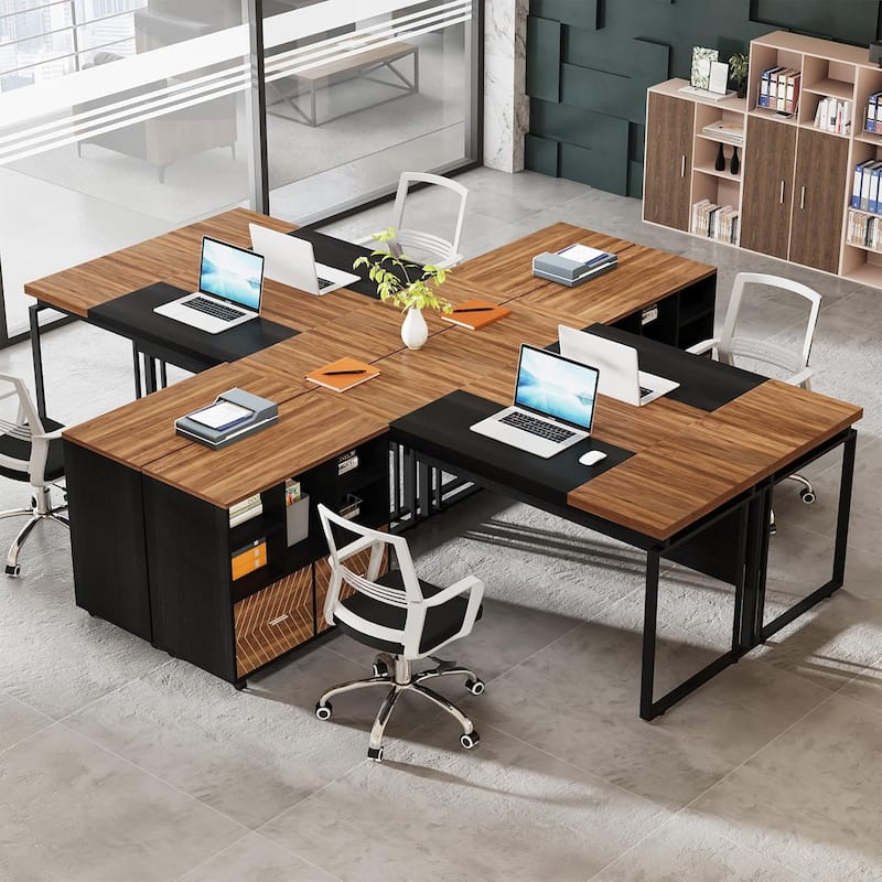 63" Modern Executive Desk/Table Home Office Computer/Writing Table with Sturdy Legs Workstation