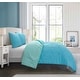preview thumbnail 2 of 11, Heritage Kids Flowers and Waves Tufted Embroidery Kids Comforter Set