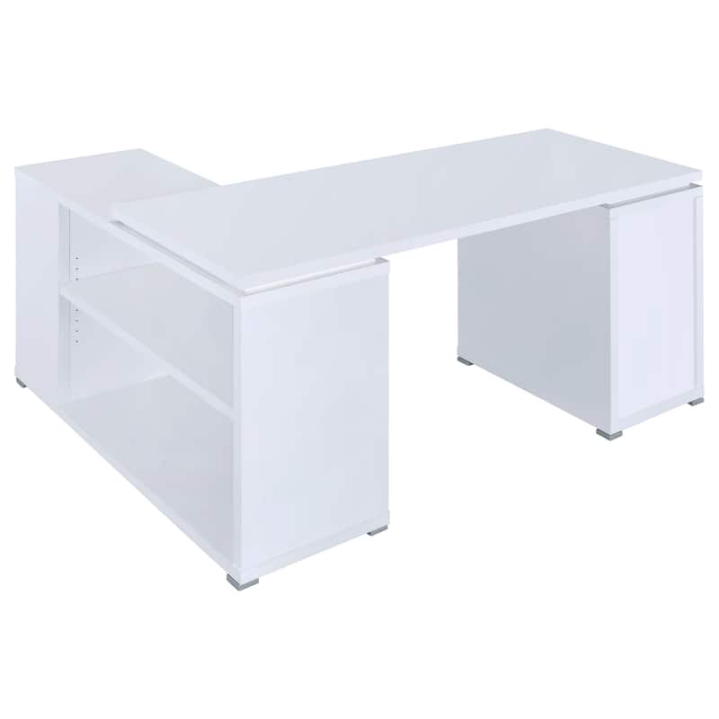 Yvette 60-inch 3-Drawer L-Shape Computer Desk