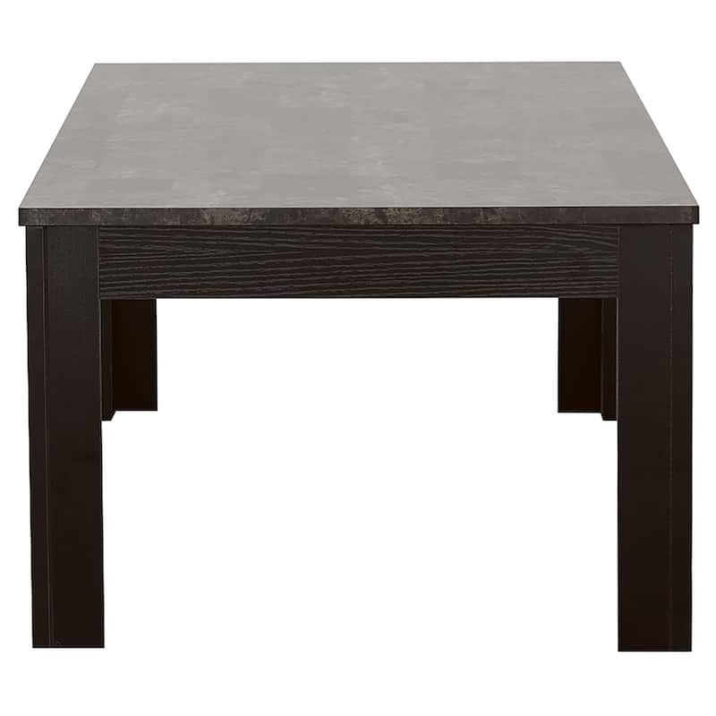 Rhodes 3-piece Faux Marble Top Coffee Table Set